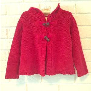 Gymboree-Toddler Girl Sweater Hoodie